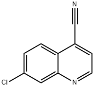 7-Chloroquinoline-4-carbonitrile 구조식 이미지