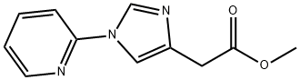 Methyl 2-(1-(pyridin-2-yl)-1H-iMidazol-4-yl)acetate Structure