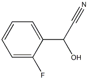 2-(2-Fluorophenyl)-2-hydroxyacetonitrile 구조식 이미지