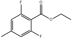 Ethyl 2,6-difluoro-4-Methylbenzoate 구조식 이미지