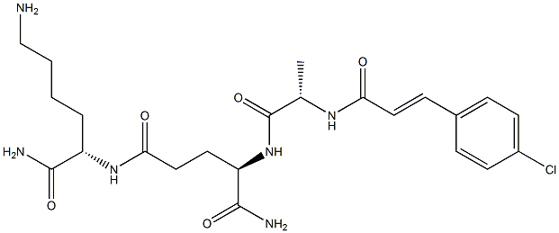 1340480-93-4 (R)-4-((S)-2-((E)-3-(4-chlorophenyl)acrylaMido)propanaMido)-N1-((S)-1,6-diaMino-1-oxohexan-2-yl)pentanediaMide