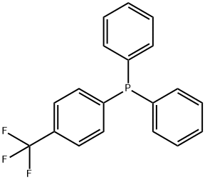 Diphenyl[4-(trifluoromethyl)phenyl]phosphine Structure