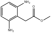 메틸2-(2,6-디아미노페닐)아세테이트 구조식 이미지