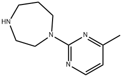 1-(4-메틸-피리미딘-2-일)-[1,4]디아제판 구조식 이미지