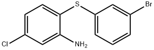 5-chloro-2-(3-BroMo-phenylsulfanyl)-phenylaMine Structure