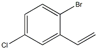 1-broMo-4-chloro-2-ethenyl-Benzene Structure