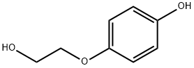 Phenol, 4-(2-hydroxyethoxy)- 구조식 이미지