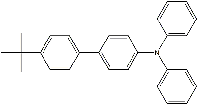 [1,1'-Biphenyl]-4-aMine, 4'-(1,1-diMethylethyl)-N,N-diphenyl- Structure