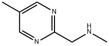 N-Methyl-1-(5-MethylpyriMidin-2-yl)MethanaMine Structure