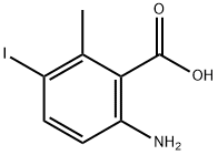 6-AMino-3-iodo-2-Methyl-benzoic acid Structure