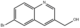 (6-BroMoquinolin-3-yl)Methanol Structure