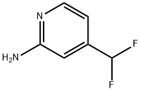 4-(difluoroMethyl)pyridin-2-aMine Structure