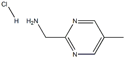 (5-MethylpyriMidin-2-yl)MethanaMine hydrochloride Structure