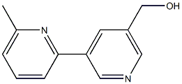 (6-Methyl-[2,3'-bipyridin]-5'-yl)Methanol Structure