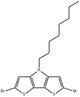 2,6-dibroMo-4-octyldithieno[3,2-d:3',2'-e]pyrrole Structure