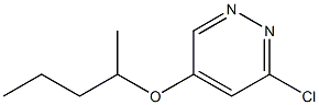 3-chloro-5-(pentan-2-yloxy)pyridazine 구조식 이미지