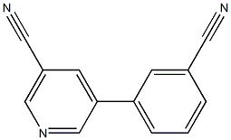 5-(3-Cyanophenyl)nicotinonitrile 구조식 이미지