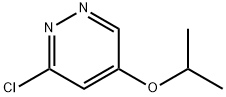 3-chloro-5-isopropoxypyridazine Structure