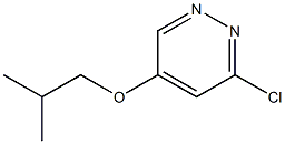 3-chloro-5-isobutoxypyridazine Structure