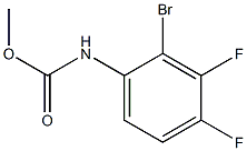 methyl 2-bromo-3,4-difluorophenylcarbamate 구조식 이미지