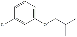 4-chloro-2-isobutoxypyridine 구조식 이미지