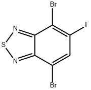 4,7-dibroMo-5-fluorobenzo[c][1,2,5]thiadiazole 구조식 이미지