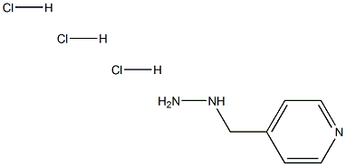 4-(HydrazinoMethyl)pyridine trihydrochloride Structure