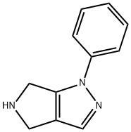 1-Phenyl-1,4,5,6-tetrahydro-pyrrolo[3,4-c]pyrazole Structure