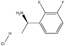 (R)-1-(2,3-디플루오로페닐)에탄염산염광산 구조식 이미지