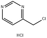 PyriMidine, 4-(chloroMethyl)-, (Hydrochloride) (1:1) Structure