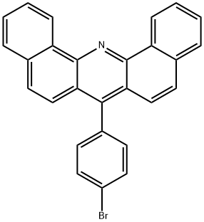 7-(4-Bromophenyl)dibenz[c,h]acridine Structure