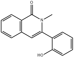3-(2-Hydroxyphenyl)-2-Methylisoquinolin-1(2H)-one Structure
