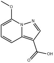 7-Methoxypyrazolo[1,5-a]pyridine-3-carboxylic acid Structure