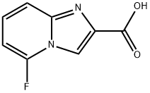 5-Fluoro-iMidazo[1,2-a]pyridine-2-carboxylic acid Structure