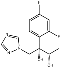 (2S,3S)-2-(2,4-difluorophenyl)-1-(1H-1,2,4-triazol-1-yl)butane-2,3-diol 구조식 이미지