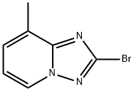 2-BroMo-8-Methyl-[1,2,4]triazolo[1,5-a]pydidine Structure