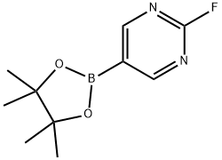 2-플루오로피리미딘-5-보론산피나콜에스테르 구조식 이미지