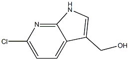 (6-Chloro-1H-pyrrolo[2,3-b]pyridin-3-yl)Methanol Structure