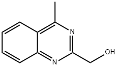 2-QuinazolineMethanol, 4-Methyl- 구조식 이미지