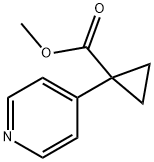 Methyl 1-(pyridin-4-yl)cyclopropanecarboxylate 구조식 이미지