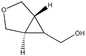 trans-3-Oxabicyclo[3.1.0]헥산-6-메탄올 구조식 이미지
