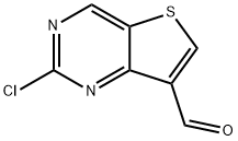 2-chlorothieno[3,2-d]pyriMidine-7-carbaldehyde Structure