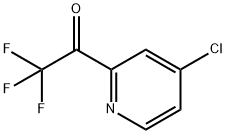 1-(4-chloropyridin-2-yl)-2,2,2-trifluoroethanone Structure