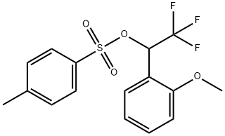 2,2,2-trifluoro-1-(2-Methoxyphenyl)ethyl 4-Methylbenzenesulfonate Structure