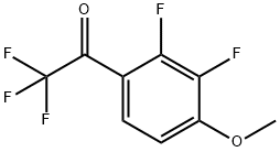 1-(2,3-difluoro-4-Methoxyphenyl)-2,2,2-trifluoroethanone Structure