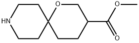 Methyl 1-oxa-9-azaspiro[5.5]undecane-3-carboxylate Structure