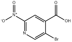 5-broMo-2-니트로이소니코틴산 구조식 이미지