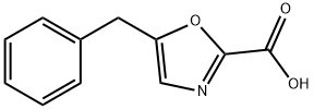 5-(PhenylMethyl)-2-oxazolecarboxylic Acid Structure