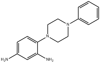 4-(4-Phenyl-1-piperazinyl)-1,3-benzenediamine 구조식 이미지