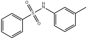 N-(3-Methylphenyl)benzenesulfonaMide, 97% Structure